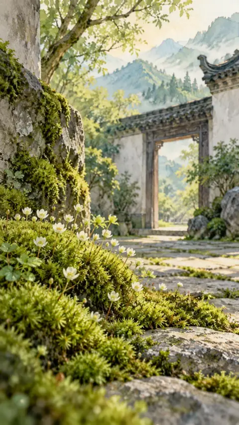 Poetic illustration for Moss